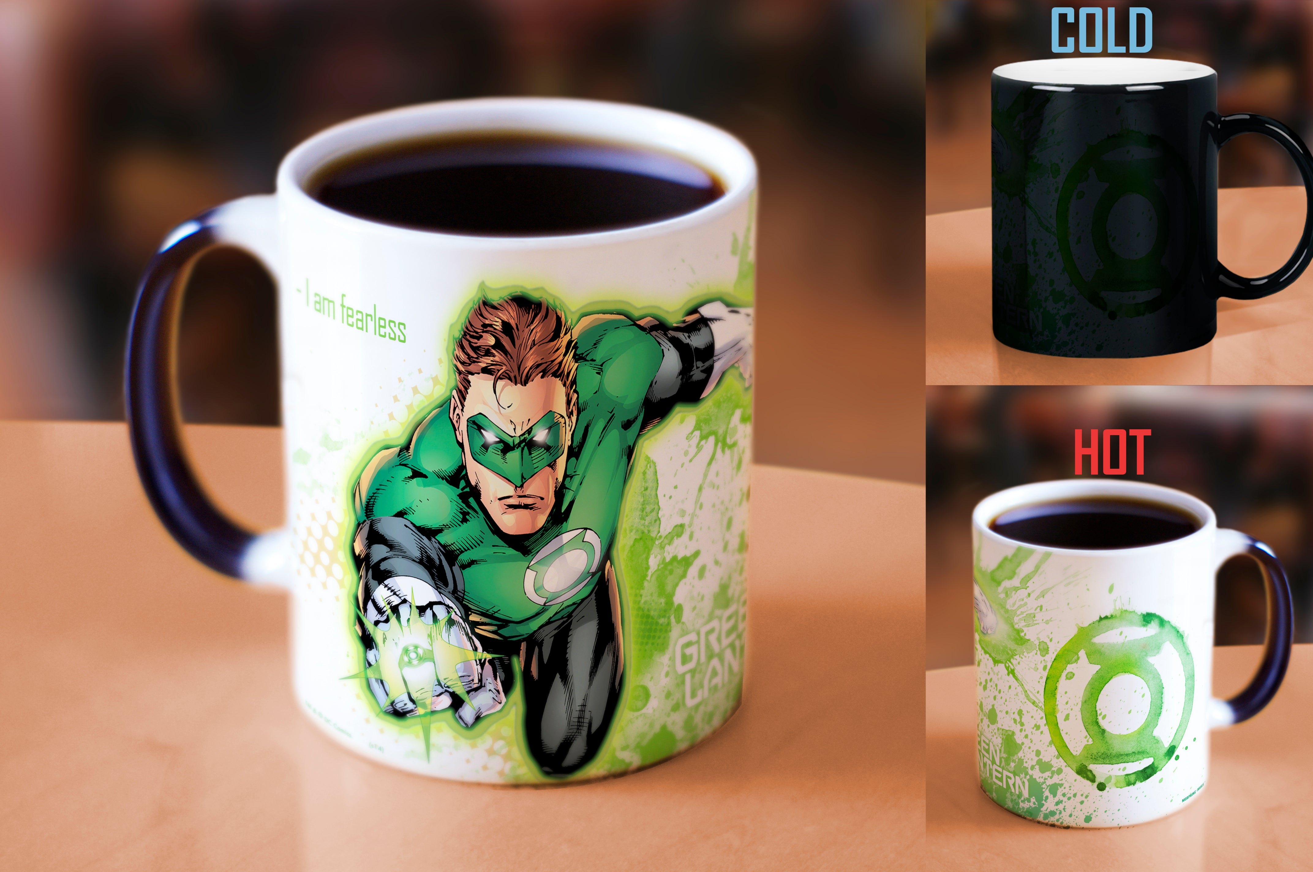 DC Comics (Justice League - Green Lantern) Morphing Mugs® Heat-Sensitive Mug MMUG110